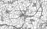 Old Map of Llanfihangel Tal-y-llyn, 1886