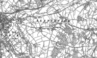 Old Map of Llangeview, 1899 - 1900