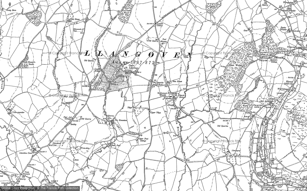 Llangovan, 1900