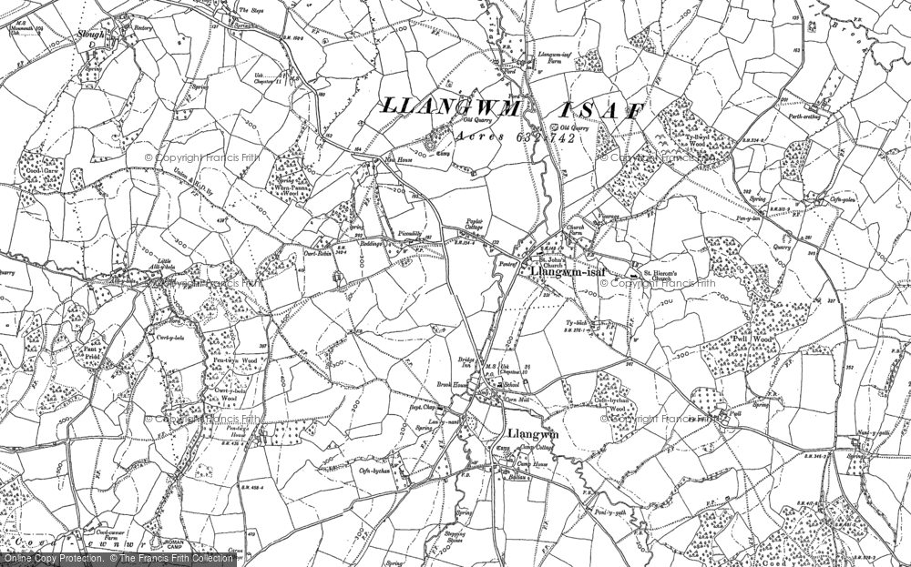 Llangwm, 1899 - 1900