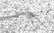Old Map of Llangwyryfon, 1886