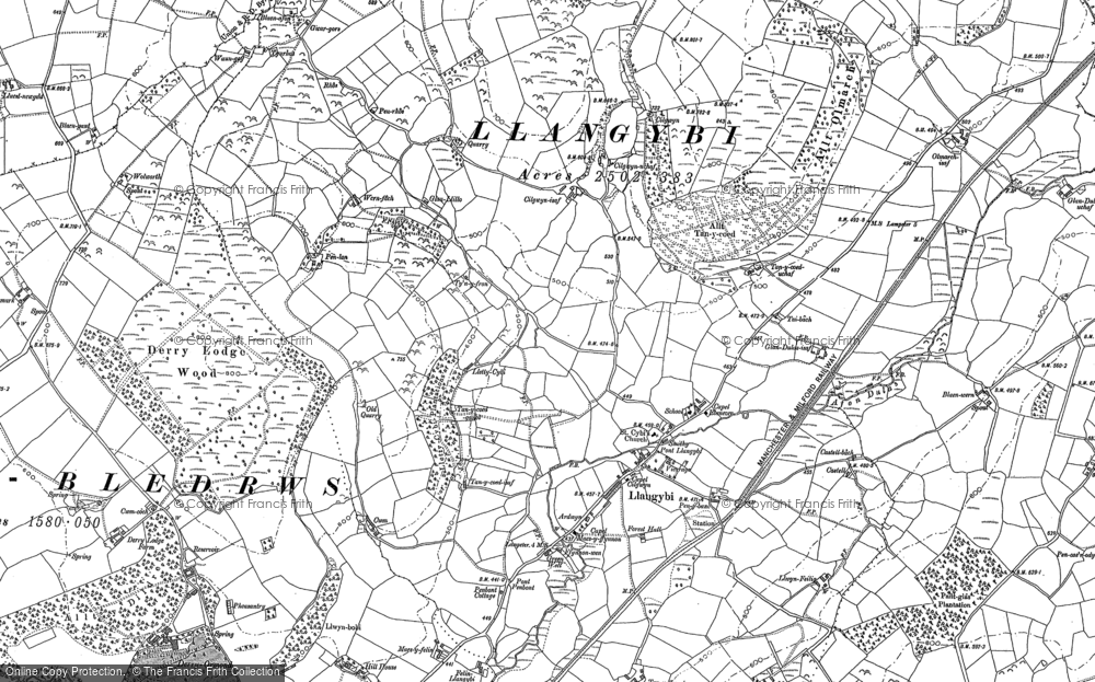 Llangybi, 1887 - 1904