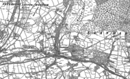 Old Map of Llanharan, 1897