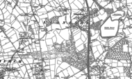 Old Map of Llanishen, 1915 - 1916
