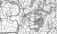 Old Map of Llanllowell, 1900