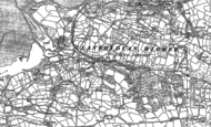 Old Map of Llanmorlais, 1896
