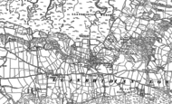 Old Map of Llanrhidian, 1896