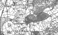 Old Map of Llanrhos, 1899