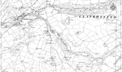 Old Map of Llanrhystud, 1886 - 1904