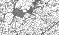 Old Map of Llanrumney, 1899 - 1916