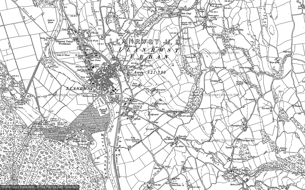 Llanrwst, 1911