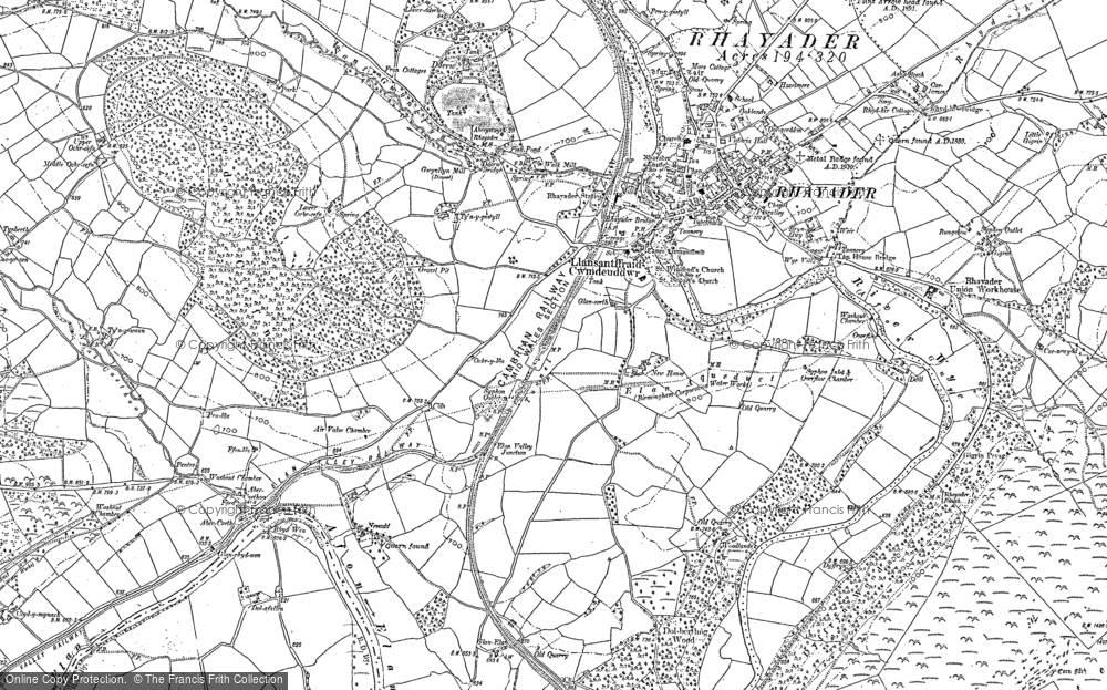 Llansantffraed-Cwmdeuddwr, 1902