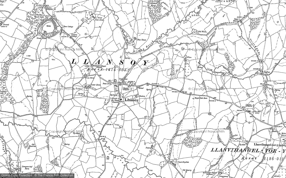 Llansoy, 1899