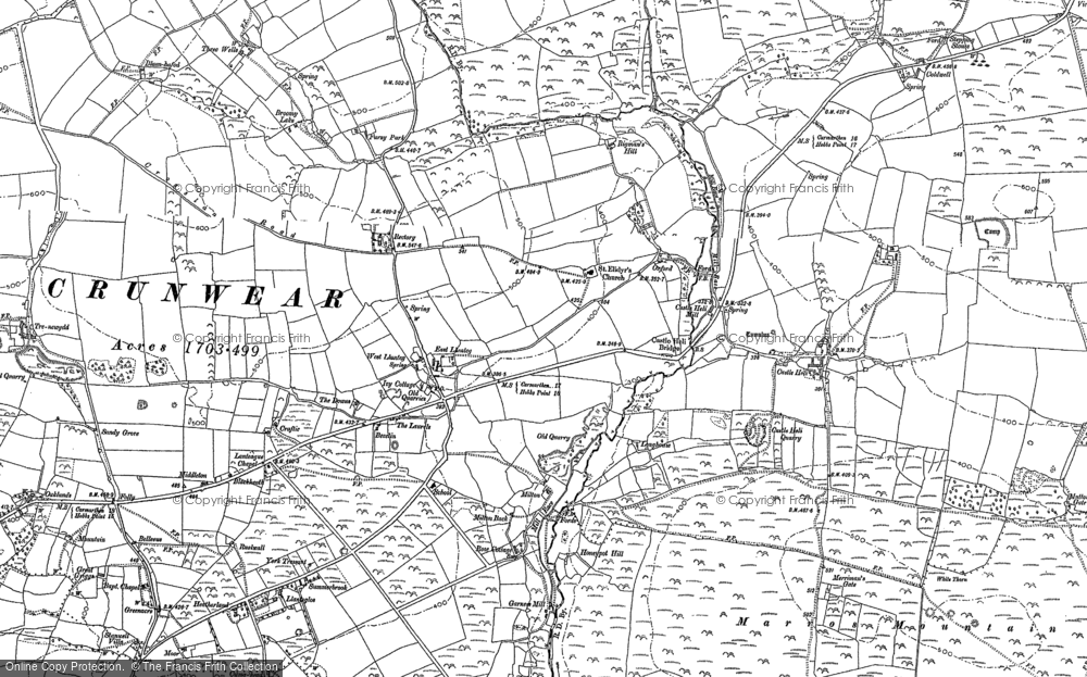 Llanteg, 1887 - 1906