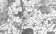 Old Map of Llantilio Pertholey, 1899
