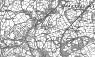 Old Map of Llantwit Fardre, 1897 - 1898