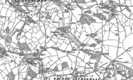 Old Map of Llanvaches, 1900