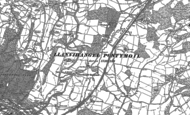 Old Map of Llanvihangel Pontymoel, 1899 - 1900