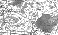 Old Map of Llanwern, 1900