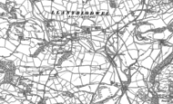 Old Map of Llanyblodwel, 1874 - 1900