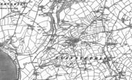 Old Map of Llanybri, 1887