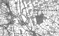 Old Map of Llanyrafon, 1899