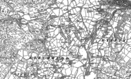 Old Map of Llechwedd, 1887 - 1899