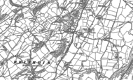 Old Map of Llwynderw, 1886 - 1899