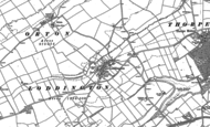 Old Map of Loddington, 1884