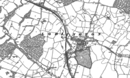 Old Map of Loddington, 1902