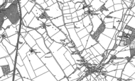 Old Map of London Colney, 1895 - 1897