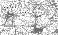 Old Map of Long Bredy, 1886 - 1901