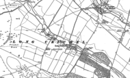 Old Map of Long Crichel, 1886