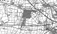 Old Map of Long Lawford, 1903