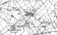 Old Map of Long Marston, 1922 - 1923