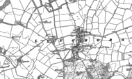 Old Map of Longborough, 1883 - 1900