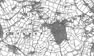 Old Map of Longdon Green, 1882