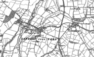 Old Map of Longdon on Tern, 1880 - 1881