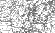 Old Map of Longford, 1886 - 1887