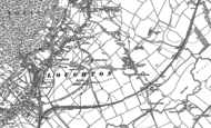 Old Map of Loughton, 1895
