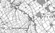 Old Map of Low Braithwaite, 1898 - 1899