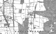 Old Map of Low Wood, 1885 - 1886