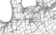 Old Map of Low Worsall, 1893 - 1913