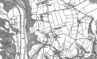 Old Map of Lower Allscott, 1882 - 1901