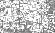 Old Map of Lower Beeding, 1896