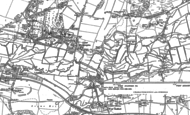 Old Map of Lower Bockhampton, 1886 - 1887