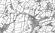 Old Map of Lower Bordean, 1895