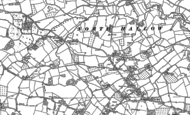 Old Map of Lower Broadheath, 1884