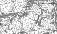 Old Map of Lower Dean, 1885 - 1886