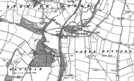 Old Map of Lower Heyford, 1898